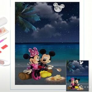Mickey and Minnie Diamond Painting Kit